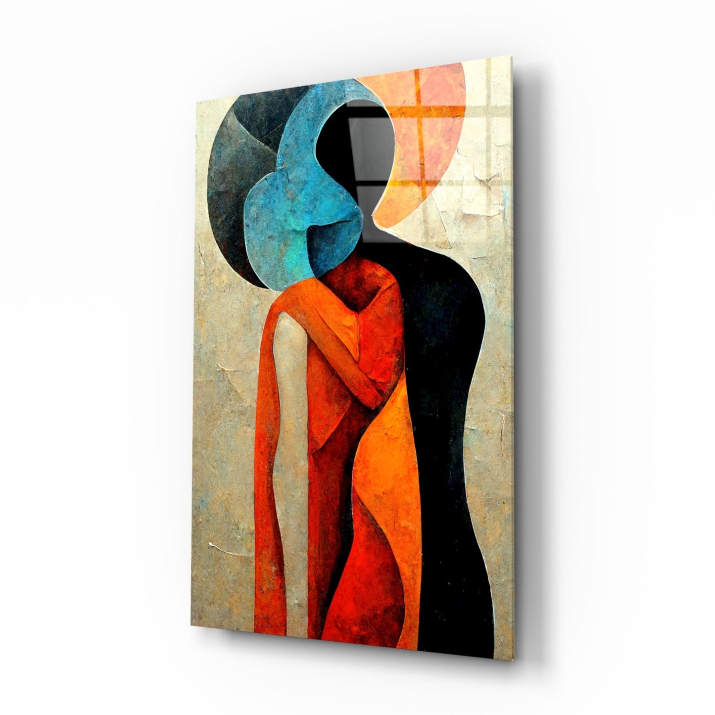 Hug Glass Wall Art