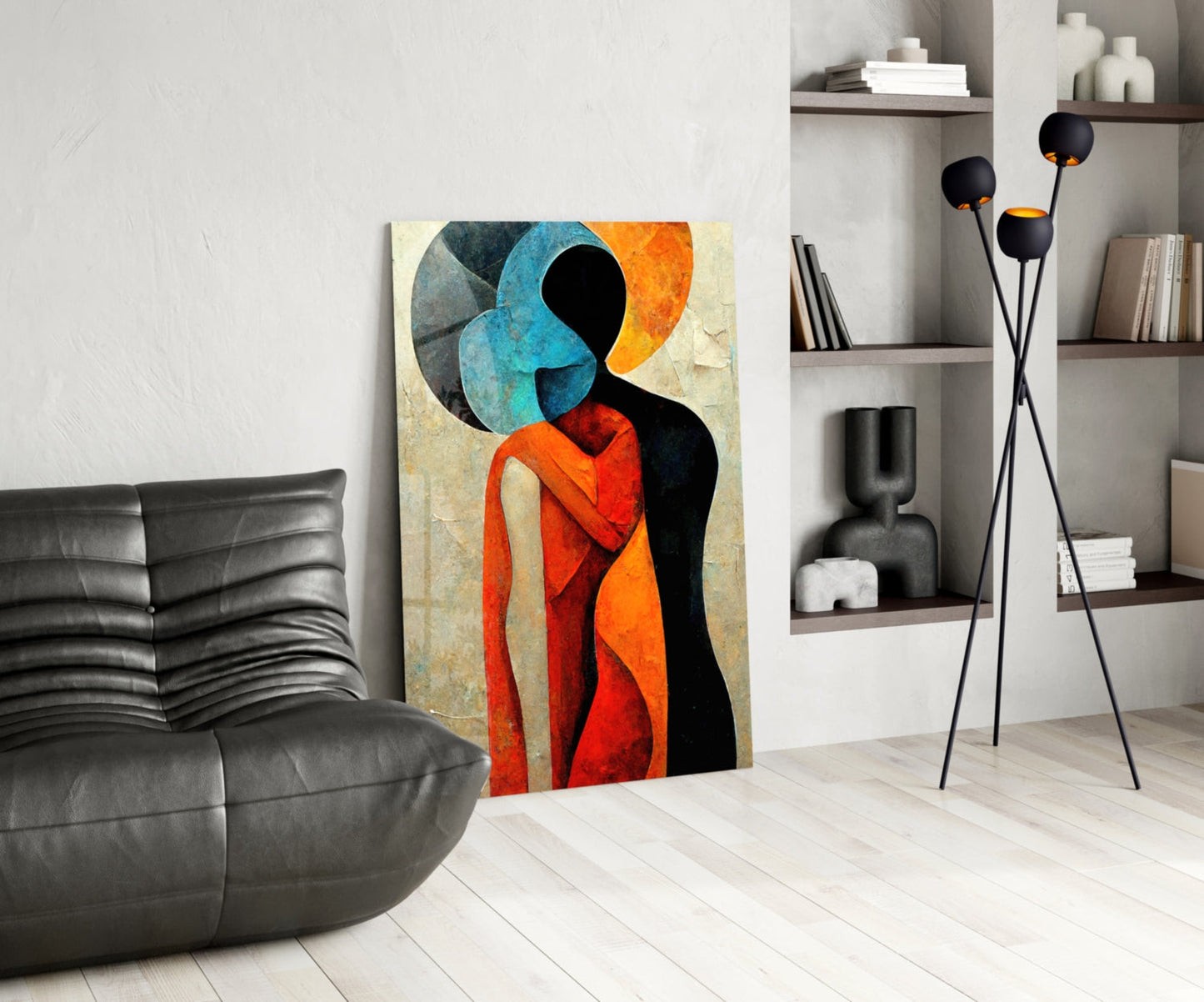 Hug Glass Wall Art