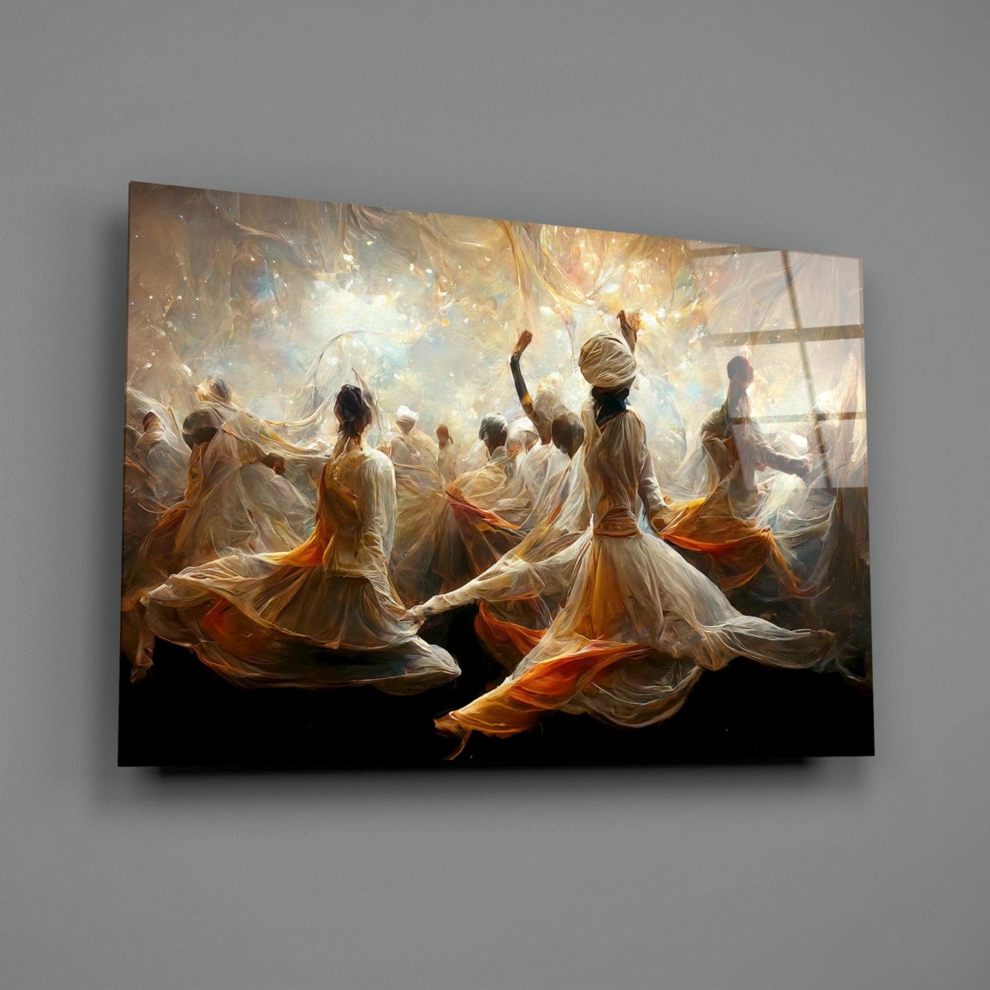 Mysticism Glass Wall Art