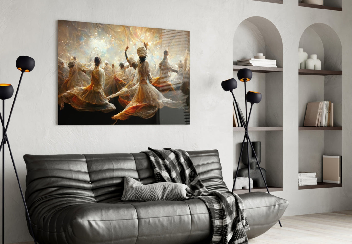 Mysticism Glass Wall Art
