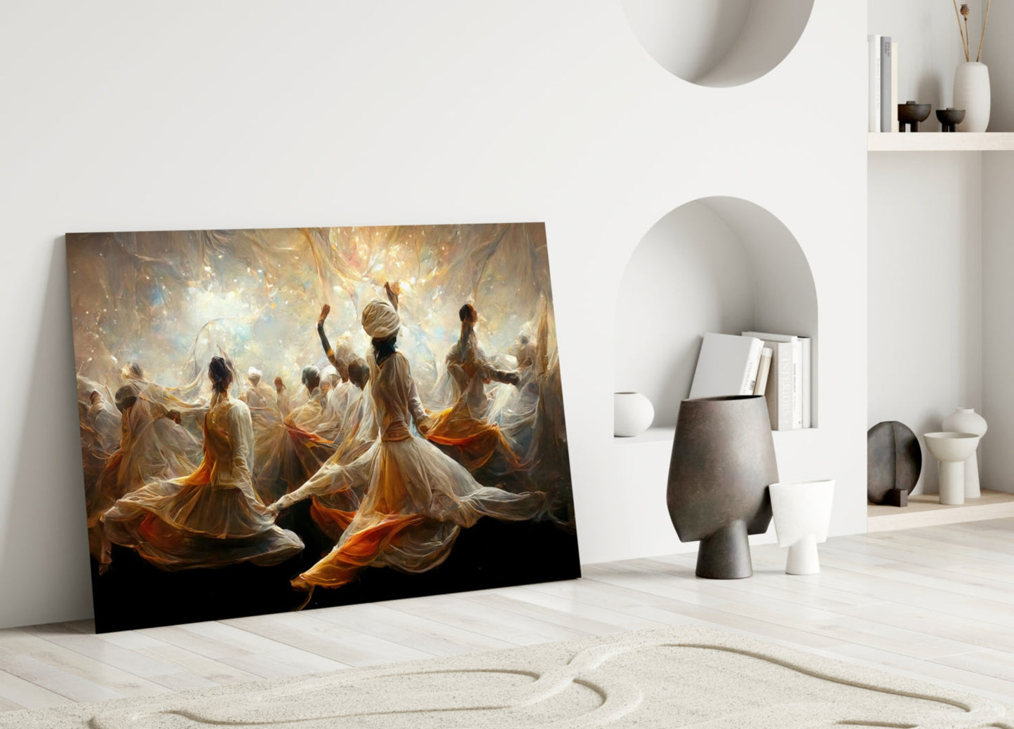 Mysticism Glass Wall Art