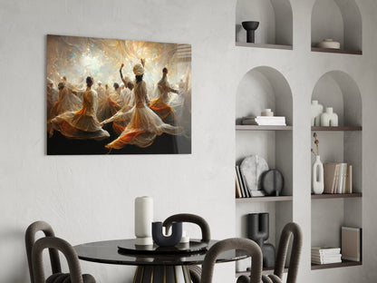 Mysticism Glass Wall Art