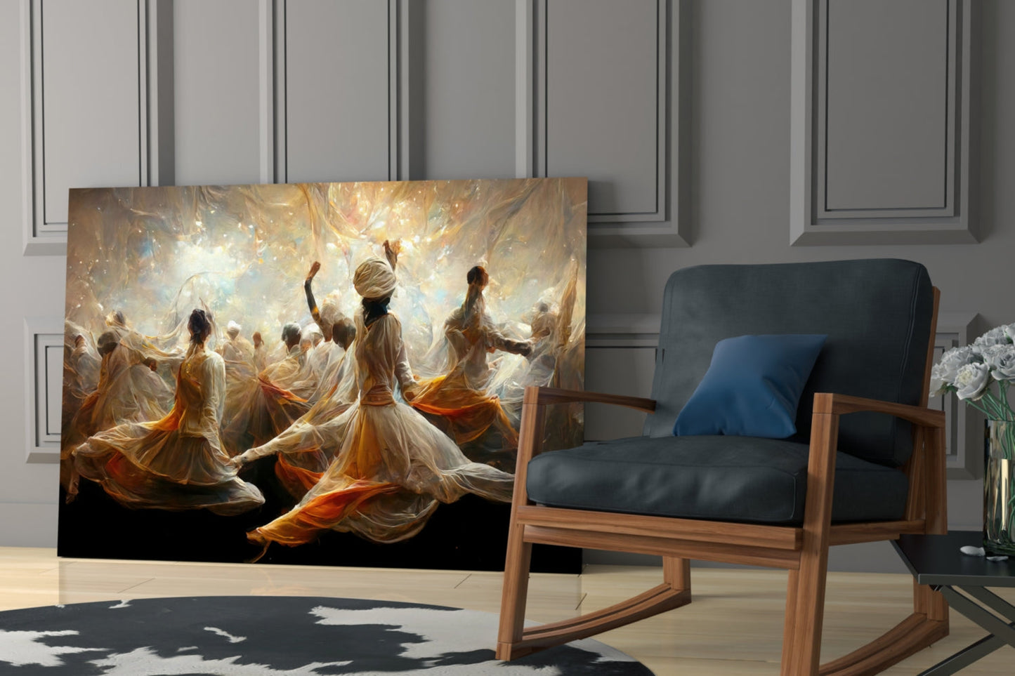 Mysticism Glass Wall Art
