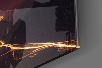 Lavas Glass Wall Art