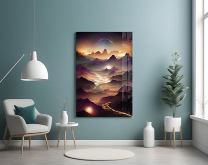 Lavas Glass Wall Art