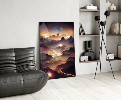 Lavas Glass Wall Art
