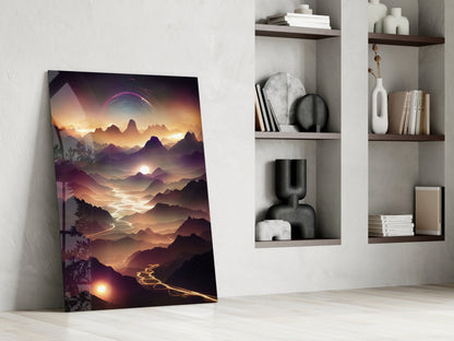Lavas Glass Wall Art