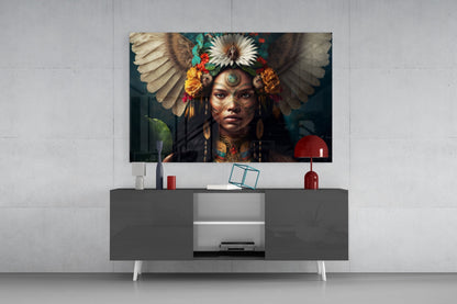 Beauty of the Clan Glass Wall Art