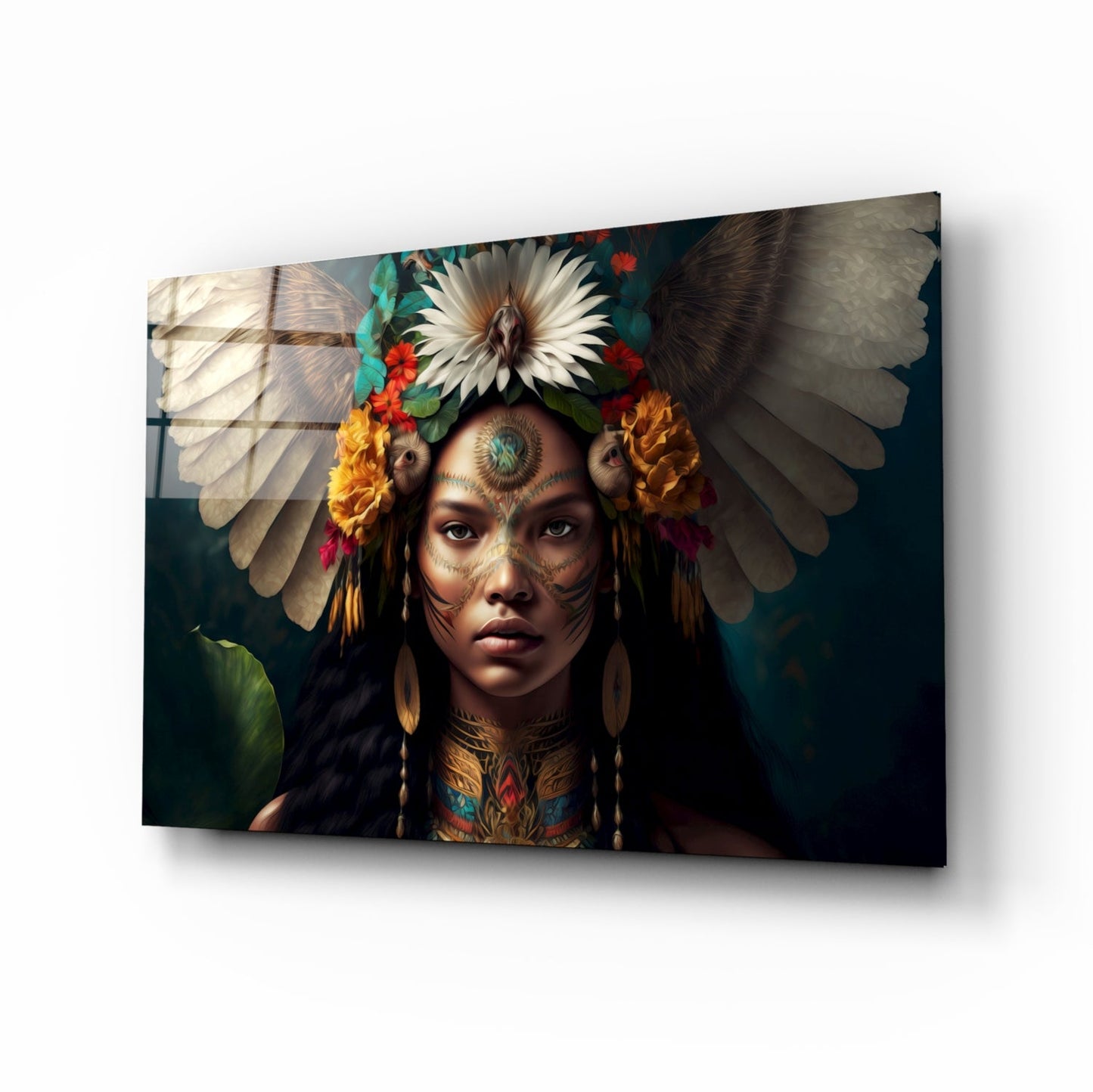 Beauty of the Clan Glass Wall Art