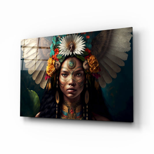 Beauty of the Clan Glass Wall Art