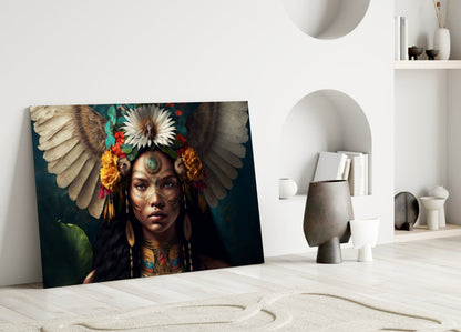 Beauty of the Clan Glass Wall Art
