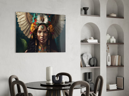 Beauty of the Clan Glass Wall Art