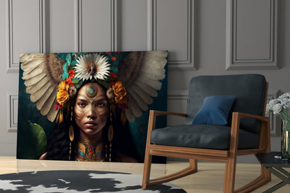Beauty of the Clan Glass Wall Art