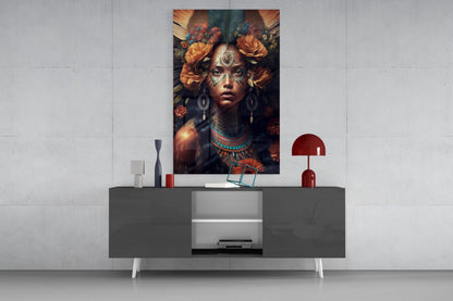 Beauty of the Clan Glass Wall Art