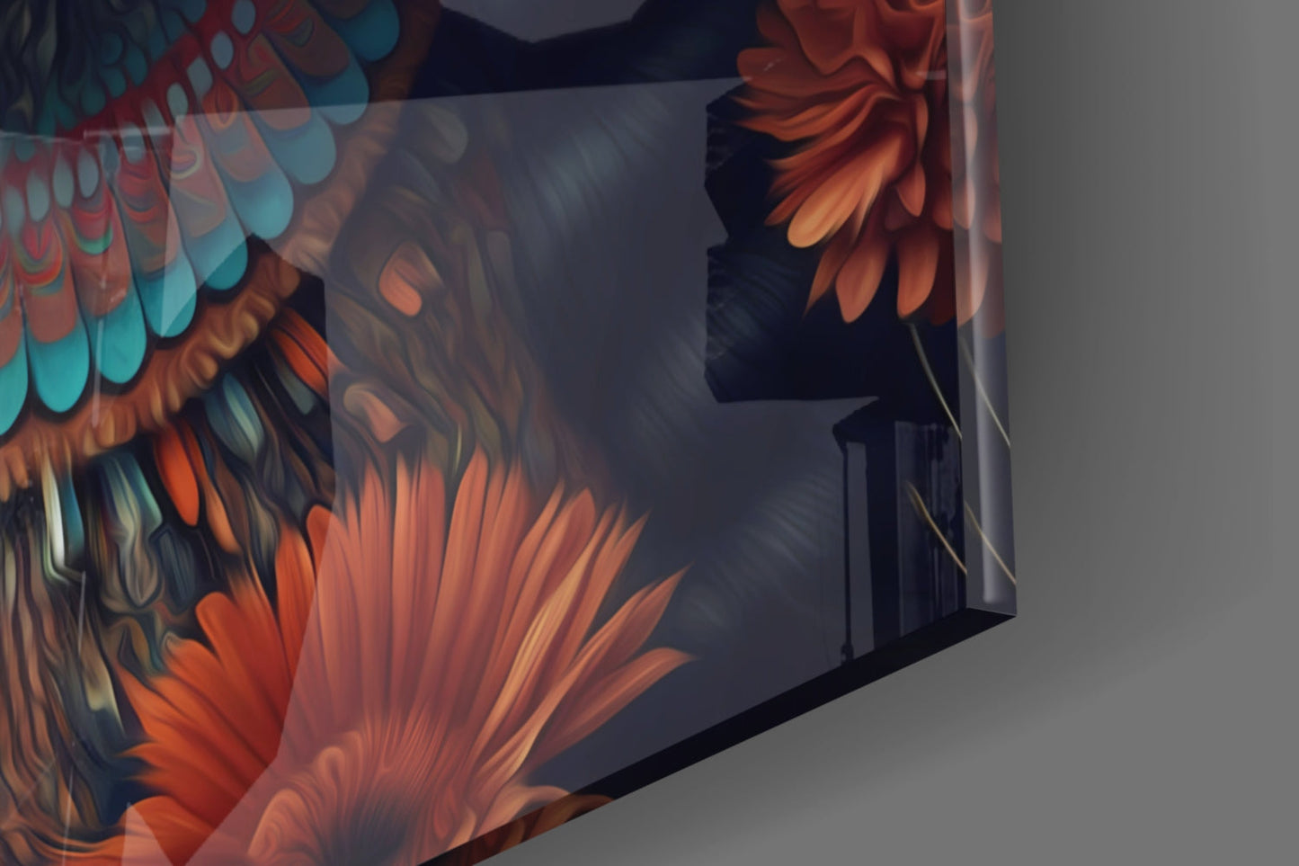Beauty of the Clan Glass Wall Art