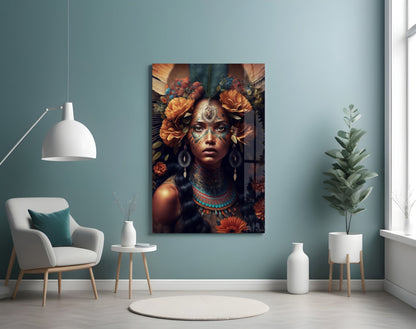 Beauty of the Clan Glass Wall Art