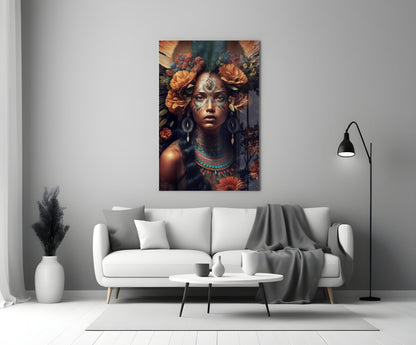 Beauty of the Clan Glass Wall Art