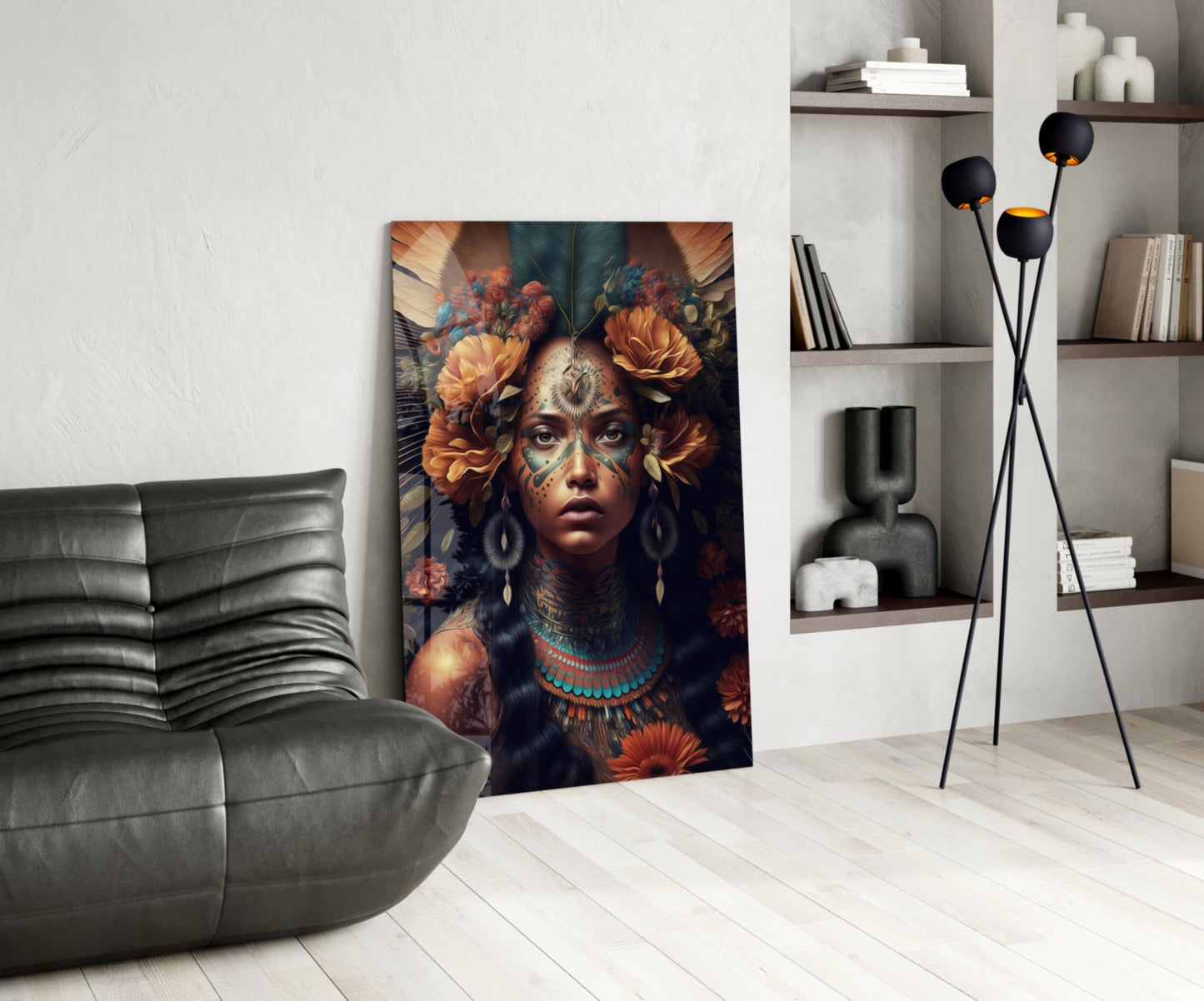 Beauty of the Clan Glass Wall Art