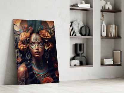 Beauty of the Clan Glass Wall Art