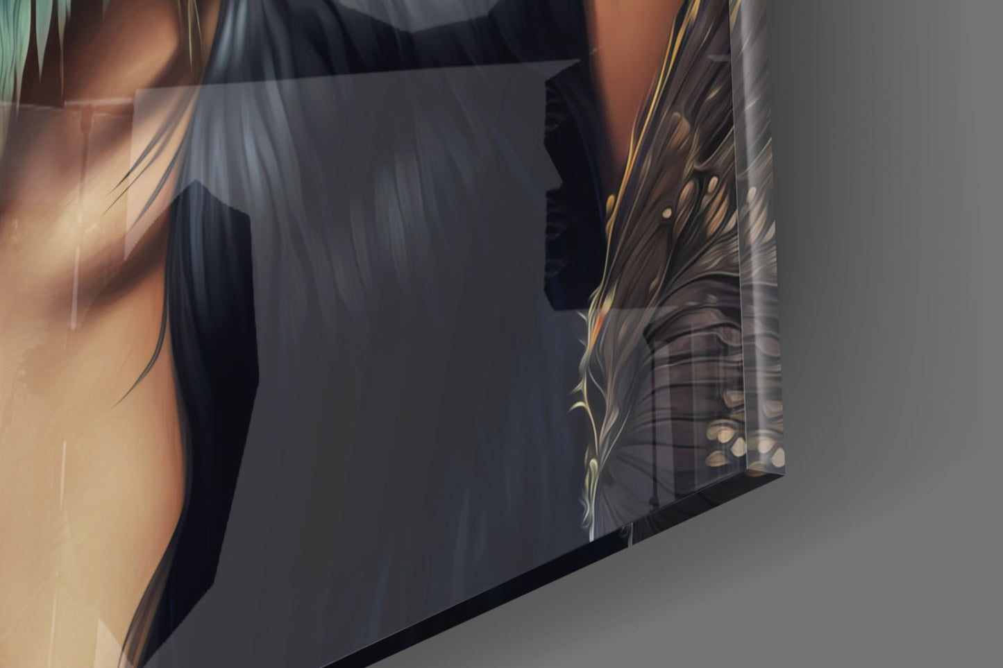 Warrior Beautiful Glass Wall Art