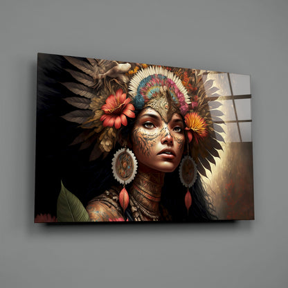 Beauty of the Clan Glass Wall Art