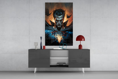 Thirst for Blood Glass Wall Art