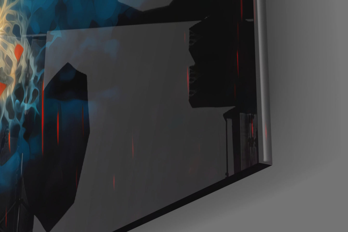 Thirst for Blood Glass Wall Art