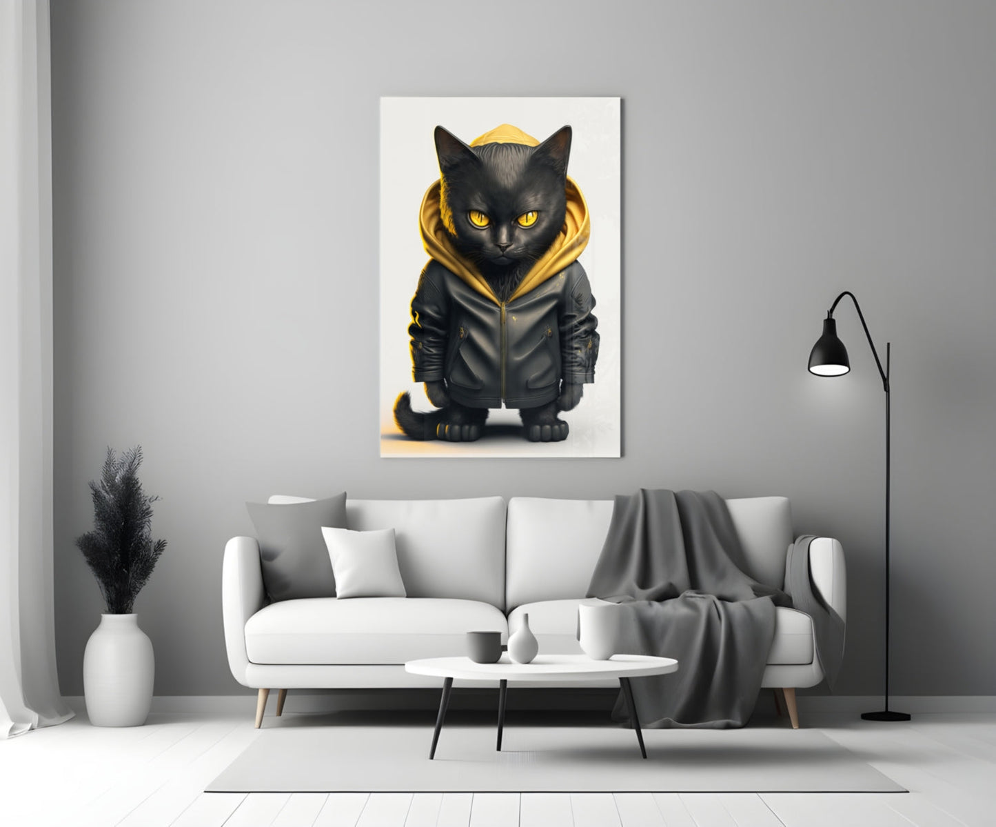 Cutie Cool Glass Wall Art