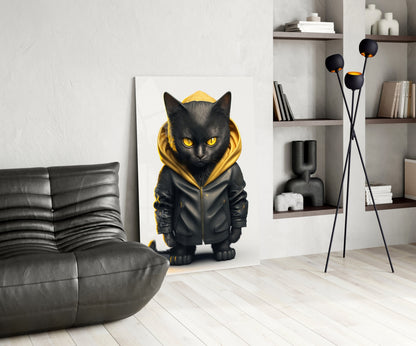Cutie Cool Glass Wall Art