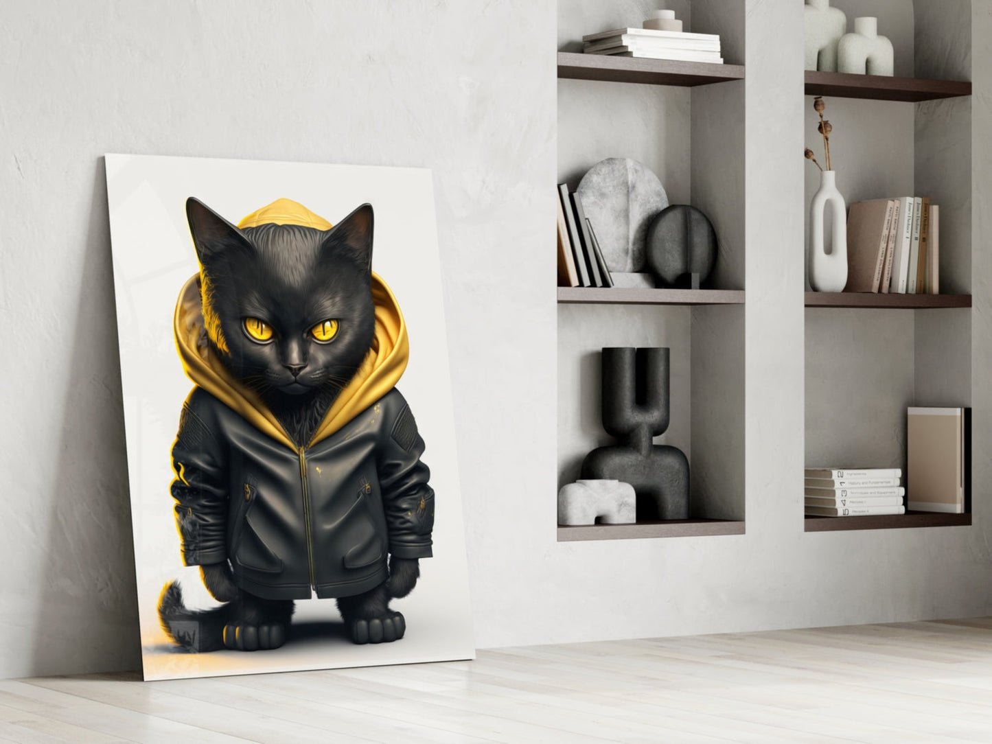 Cutie Cool Glass Wall Art