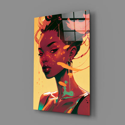 Schuh Glance Glass Wall Art