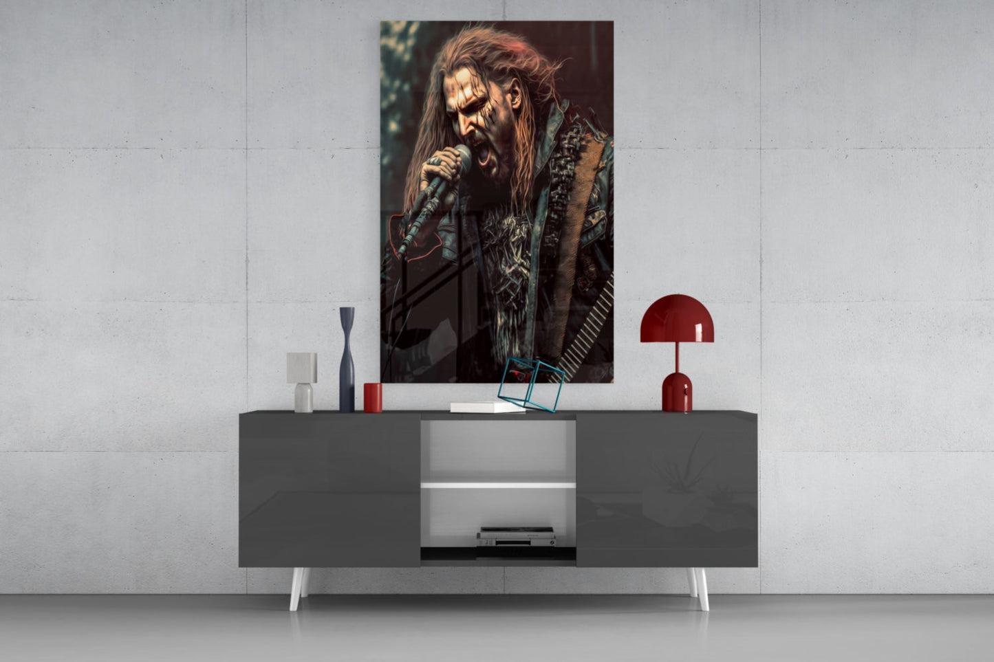 Rockerz Glass Wall Art
