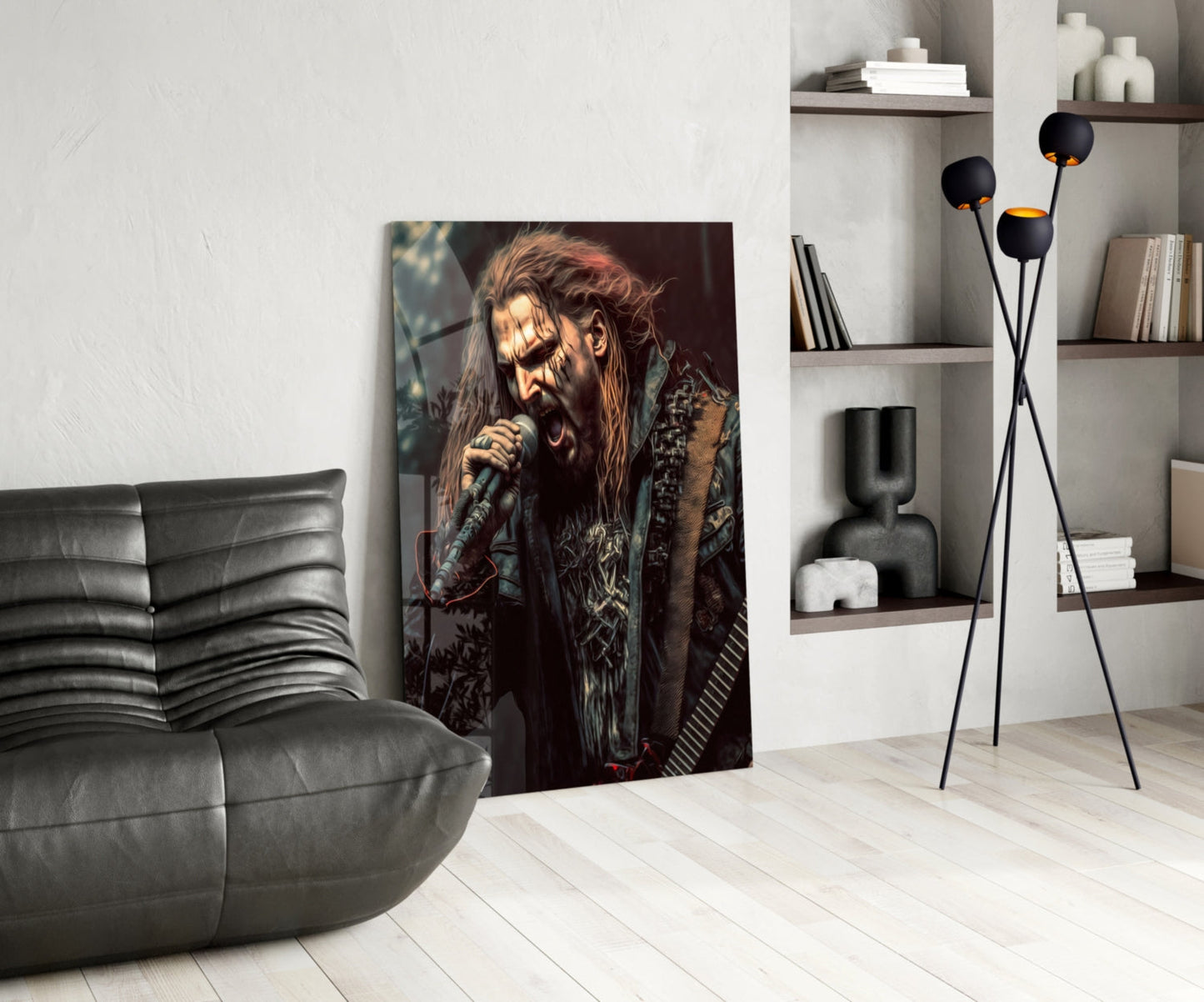 Rockerz Glass Wall Art