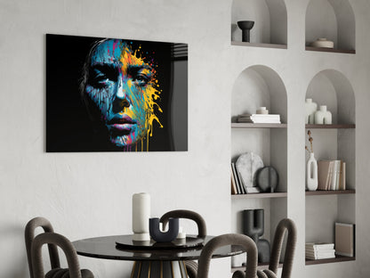 Beautiful Splash Glass Wall Art