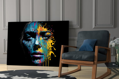 Beautiful Splash Glass Wall Art