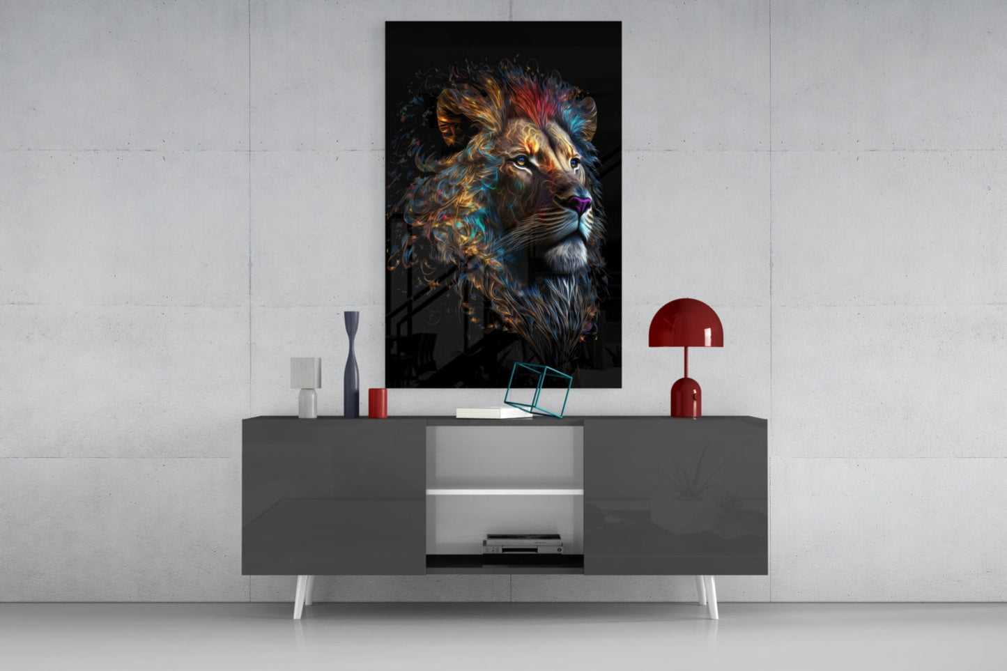 Sparkling Glory Glass Wall Art