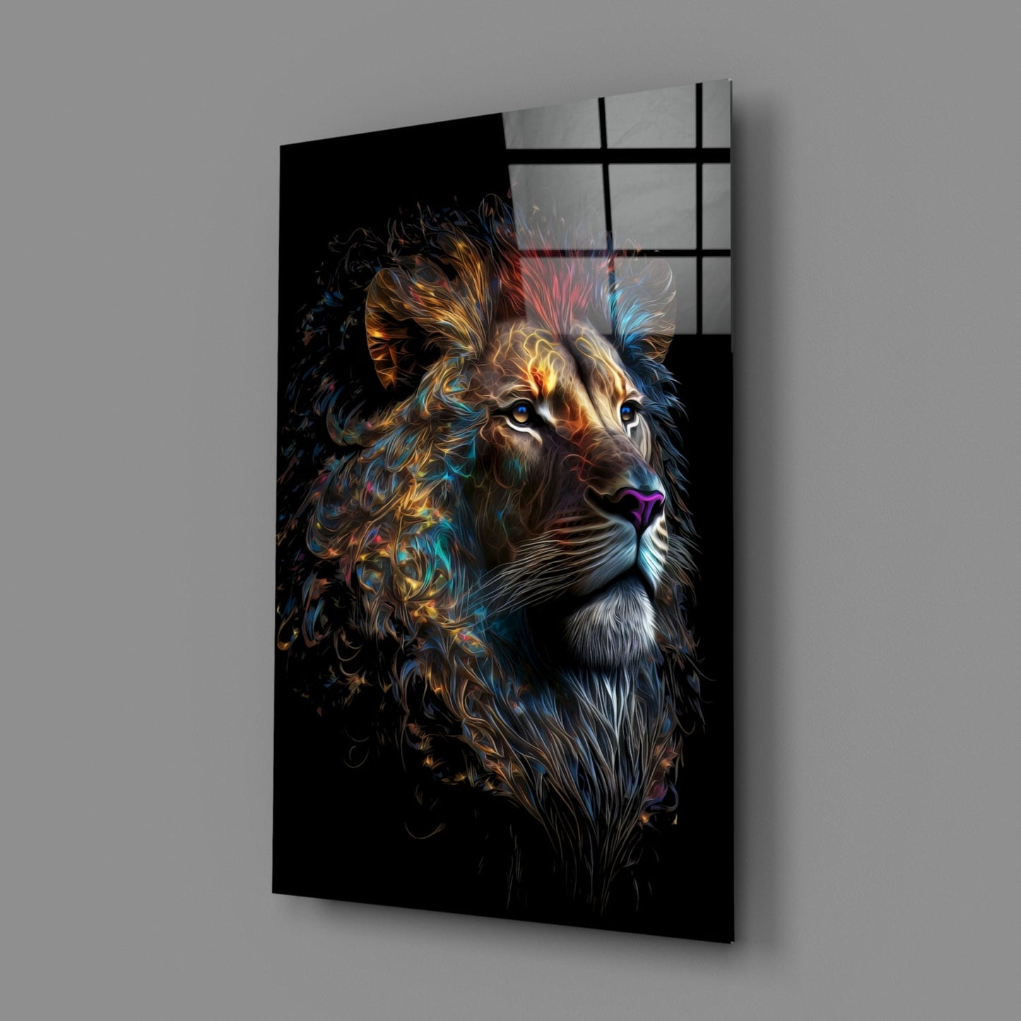 Sparkling Glory Glass Wall Art