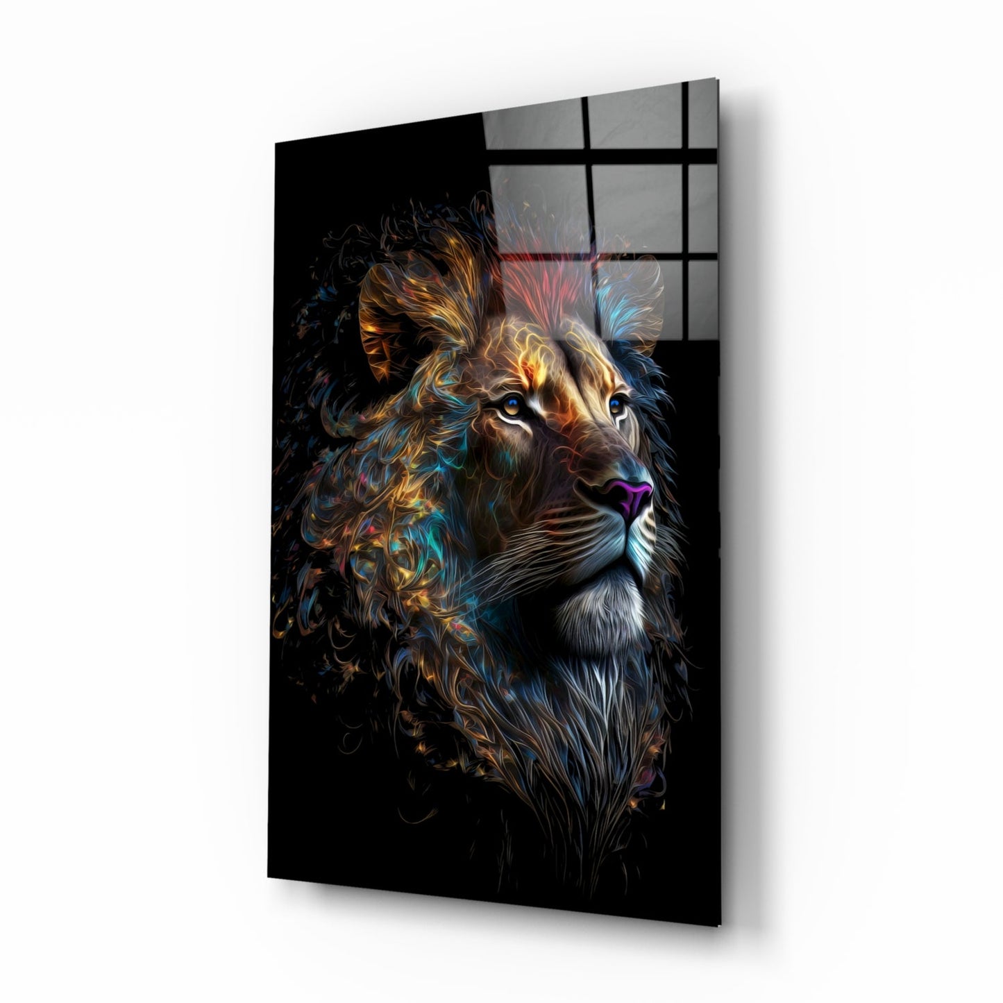 Sparkling Glory Glass Wall Art