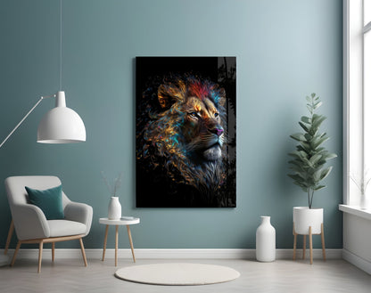 Sparkling Glory Glass Wall Art