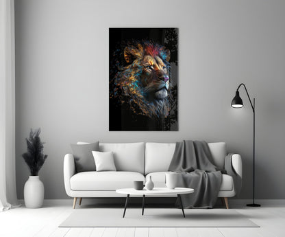 Sparkling Glory Glass Wall Art