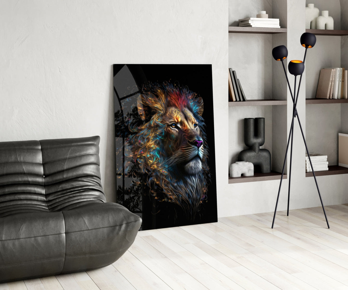 Sparkling Glory Glass Wall Art