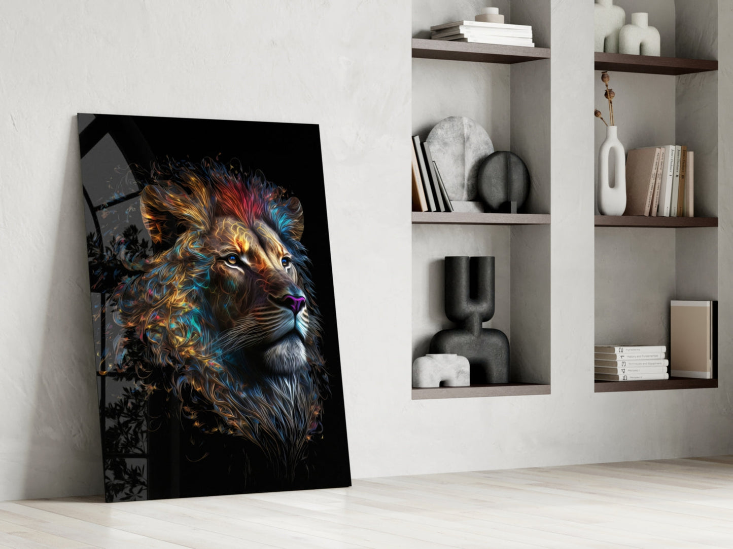 Sparkling Glory Glass Wall Art
