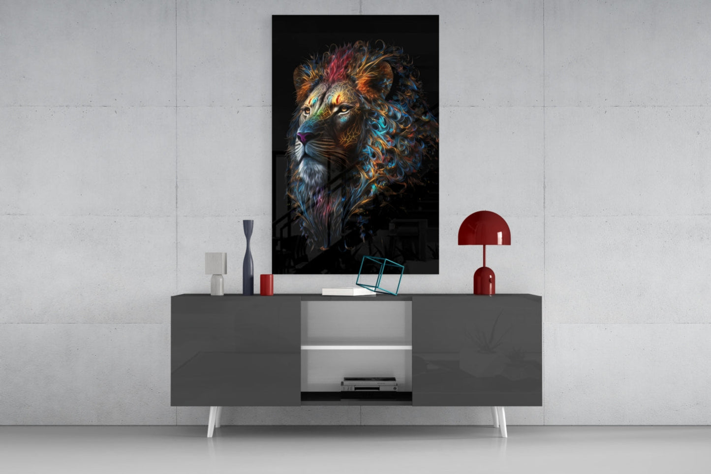 Sparkling Glory Glass Wall Art