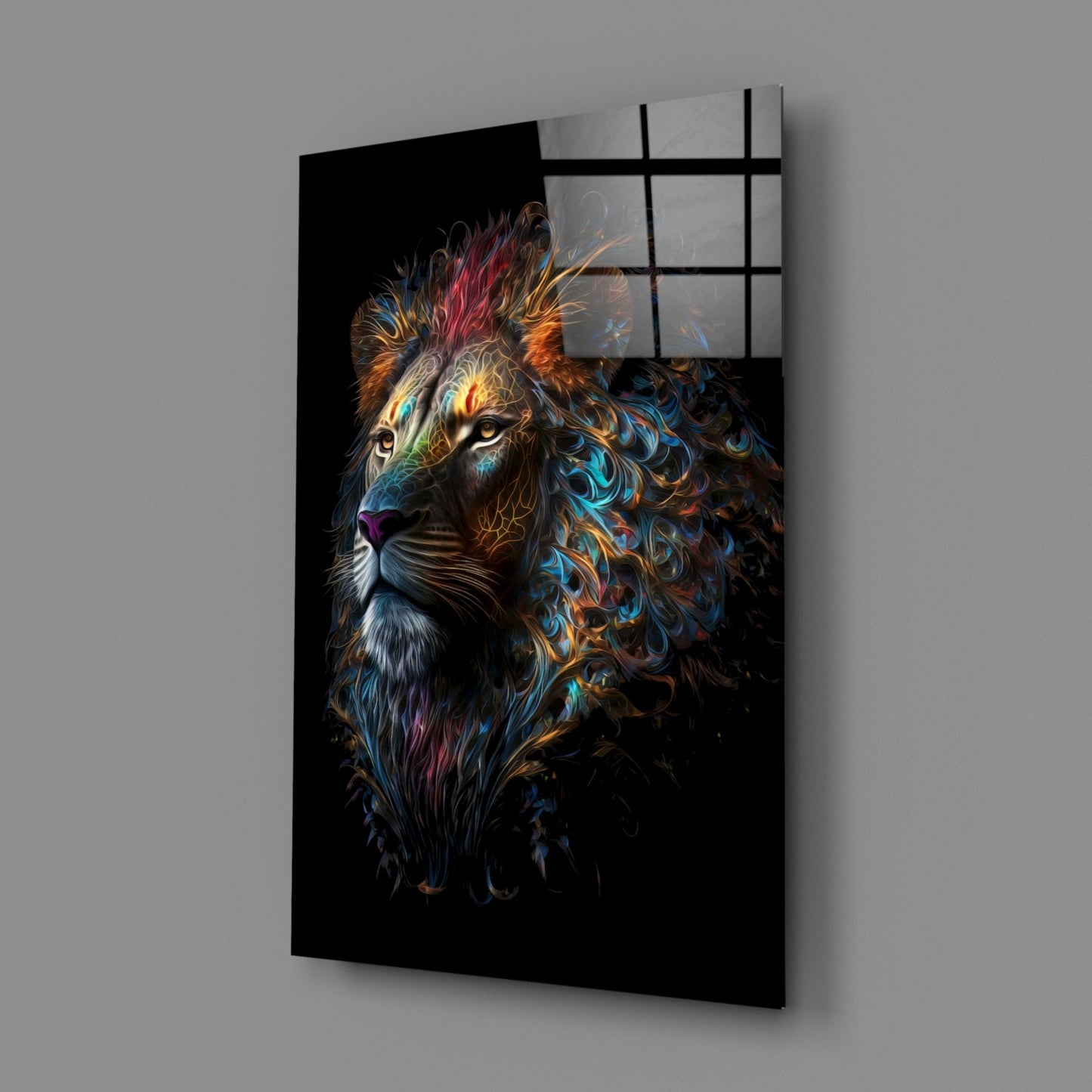 Sparkling Glory Glass Wall Art
