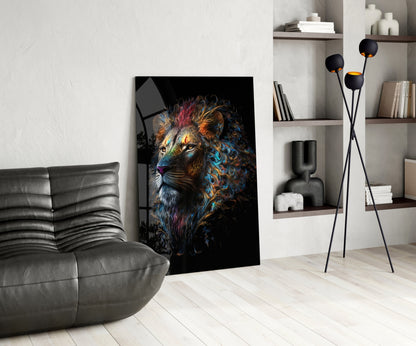 Sparkling Glory Glass Wall Art