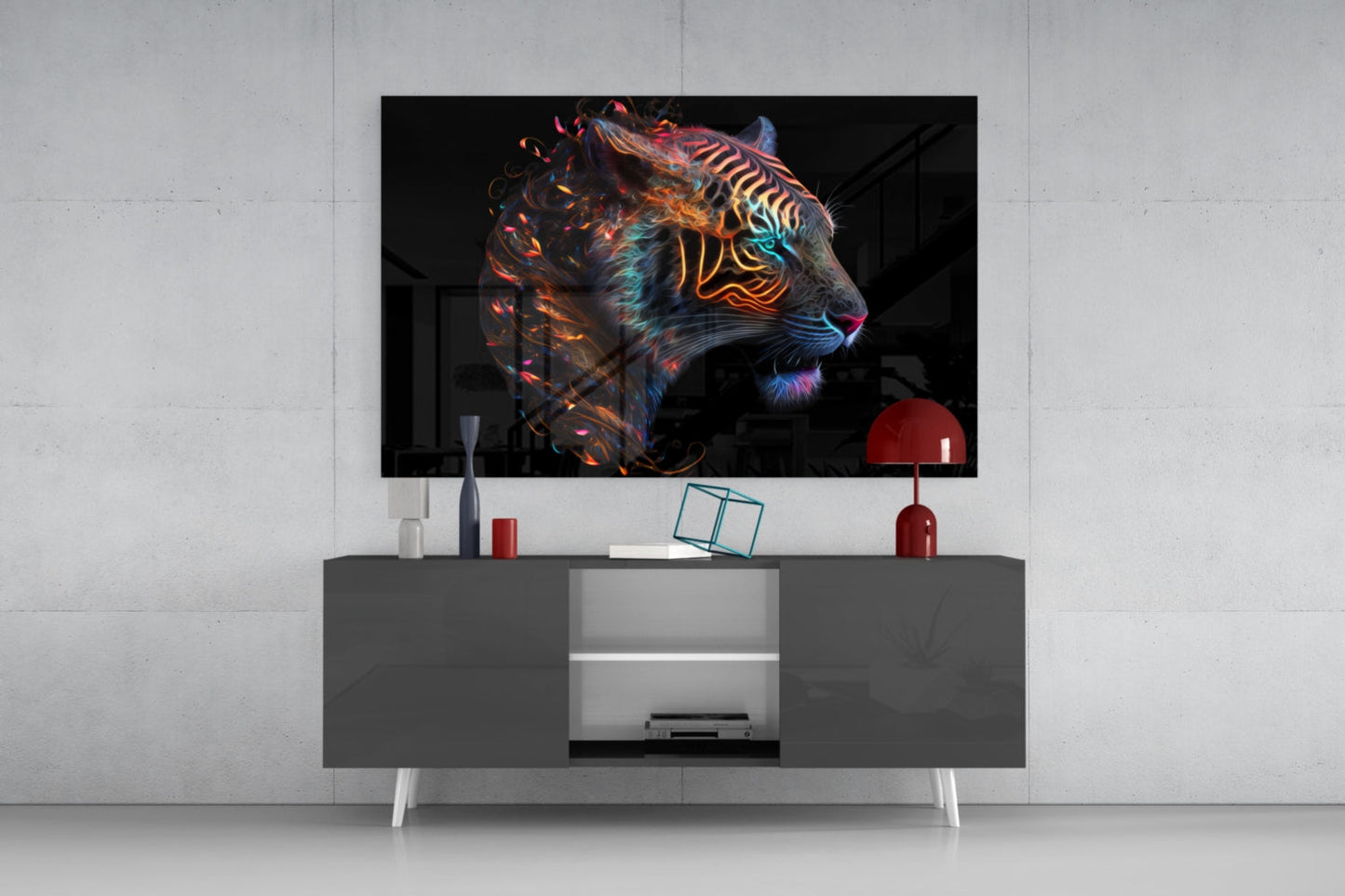 Sparkling Glory Glass Wall Art