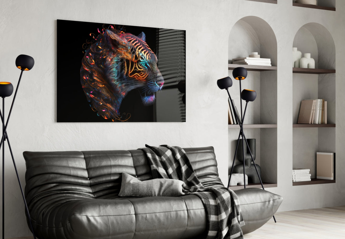 Sparkling Glory Glass Wall Art