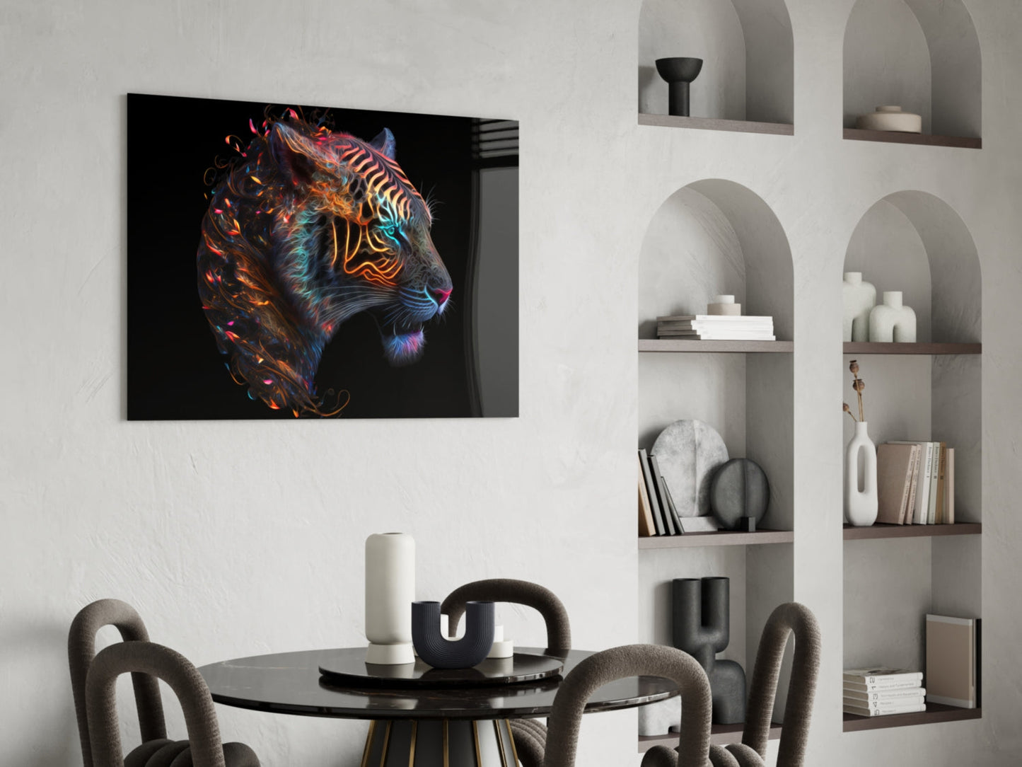 Sparkling Glory Glass Wall Art