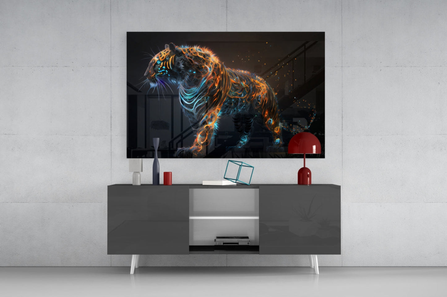 Sparkling Glory Glass Wall Art