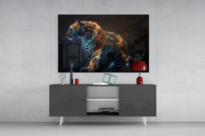 Sparkling Glory Glass Wall Art
